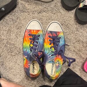 Converse Multicolor Tie-Dye Sneakers